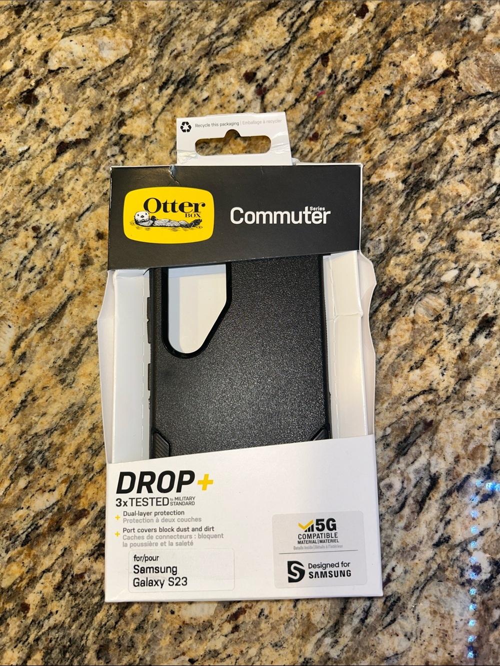 OtterBox Commuter Series Case for Samsung Galaxy S23 - Black
